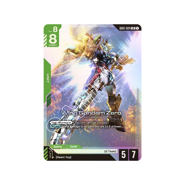 Gundam Trading Card Game: Newtype Rising (GD01) Booster pack